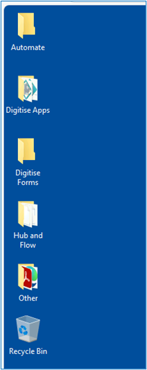 Picture showing the NDL Training Labs Desktop. 